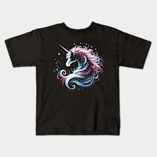 Mystical Dreams: Enchanting Unicorn Kids T-Shirt